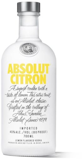 Vodka Absolut Citron 40% 70cl Car x6