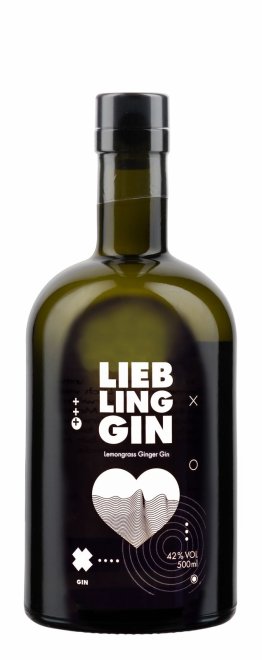 LieblingGin Lemongrass Ginger Gin 42% 50cl Car x6