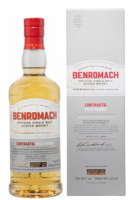 Benromach Contrasts: Peat Smoke 55PPM 2012 46% 70cl Car x6