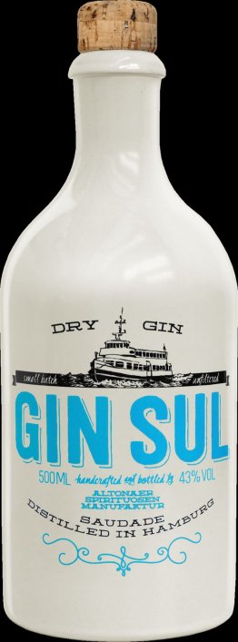 Gin SUL Dry Gin 43% 50cl Car x6