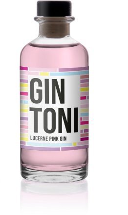 GIN TONI Lucerne Pink Gin 40% 20cl Car x12