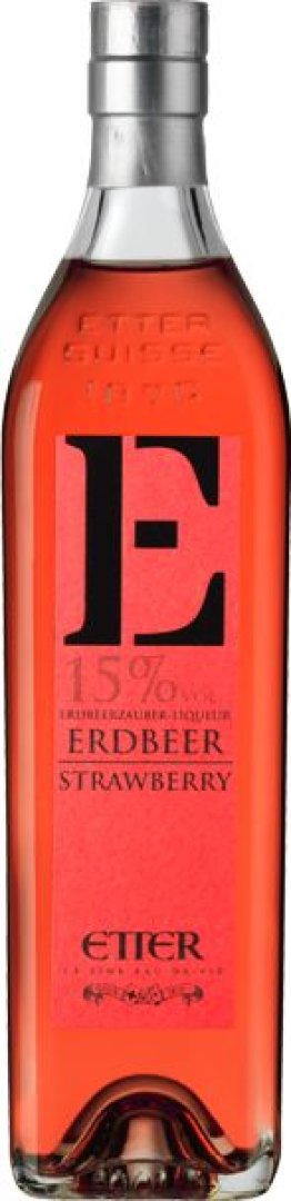 Etter New Generation Erdbeer Fruchtbrand Liqueur * 15% 35cl Car x6