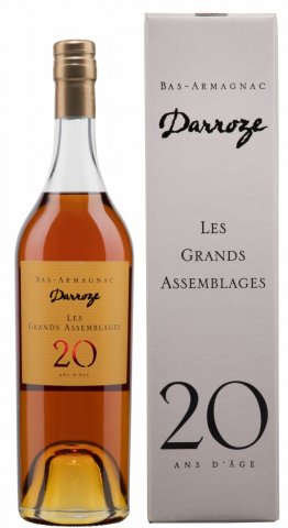 Darroze Bas Armagnac Les Grands Assemblages 20 Jahre 43% 70cl Car x6