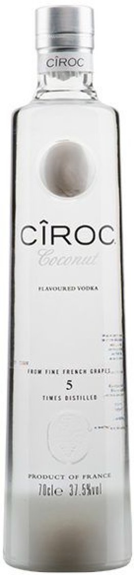 Vodka Cîroc Coconut * 37.5% 70cl Car x6