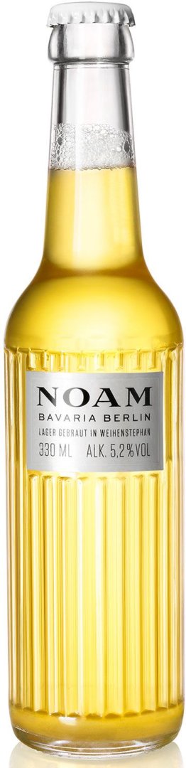 Noam Beer Bavaria Berlin Lagergebraut in Weihenstephan 33cl Car x12