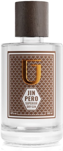 JINPERO Superior Dry Gin 46% 50cl Car x6