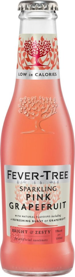 Fever Tree Sparkling Pink Grape Fruit 4er- Pack (Festlieferung: nur ganze Packungen retour) 20cl Car 6x4