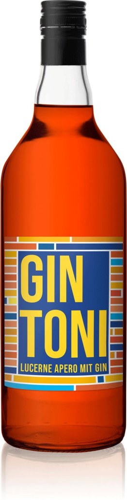 GIN TONI Lucerne Apero mit Gin 11% 100cl Car x6