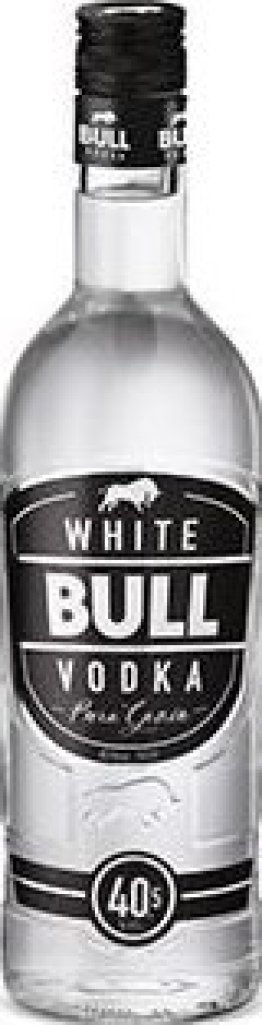 White Bull Vodka Pure Grain 40.5% 70cl Car x6