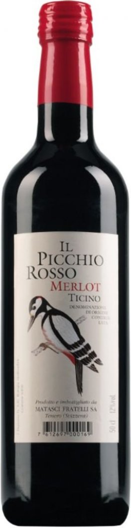 Merlot Il Picchio rosso DOC Fratelli Matasci SA 50cl VINIx15