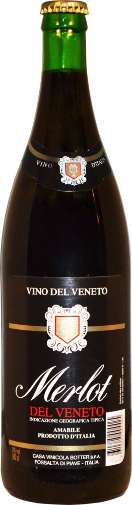 Merlot del Veneto IGP Amabile Casa Vinicola Botter 100cl VINIx12
