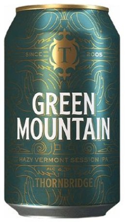 Thornbridge Green Mountain Hazy IPA * Ales/Bitter/IPA 33cl Car x12