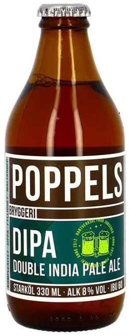 Poppels DIPA Double India Pale Ale BIO * 33cl Car x24