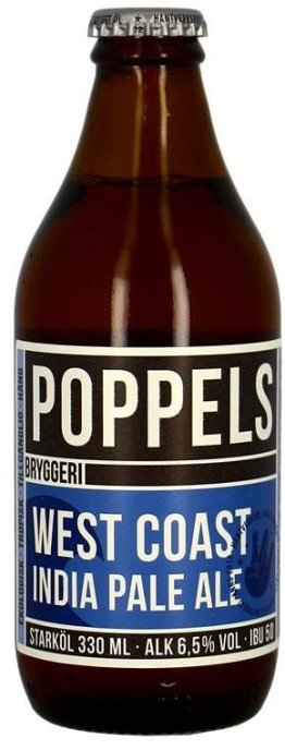 Poppels West Coast IPA BIO * 33cl Car x24