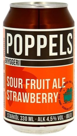 Poppels Sour Fruit Ale Strawberry Daiquiri Dosen * 33cl Car x24