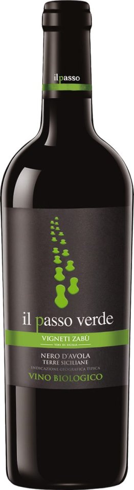 Il Passo Verde BIO Sicilia IGP Vigneti Zabù 75cl Car x12