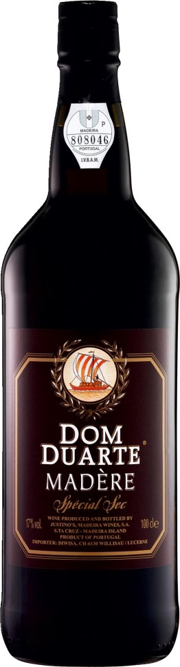 Madère Dom Duarte 17% 100cl Car x6