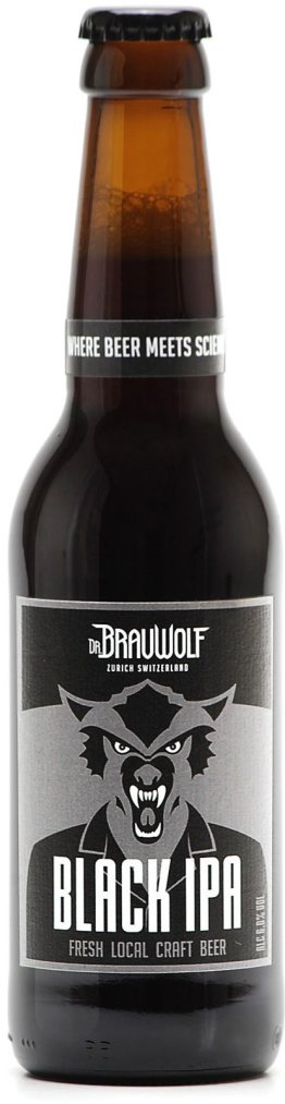 *Dr. Brauwolf Black IPA EW 33cl HARx24