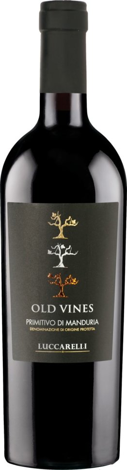 *Old Vines Primitivo di Manduria DOP Luccarelli 75cl Car x6