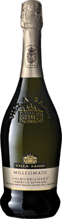 *Prosecco Valdobbiadene Sup. DOCG Millesimato Brut Villa Sandi 75cl Car x6
