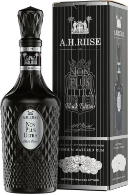 A.H. Riise Non Plus Ultra Black Edition Rum Based Spirit Drink 42% 70cl Car x6
