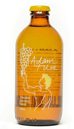 Adam + Uva Bio Traubenschorle weiss 33cl HARx20