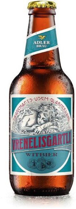Adler Bräu "Vrenelisgärtli" Witbier 29cl Car 4x6