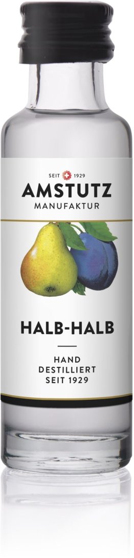 Amstutz Halb Halb Portionen 44% 2cl Car x25