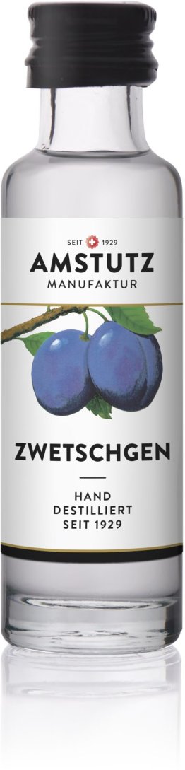 Amstutz Zwetschgen Portionen 40% 2cl Car x25
