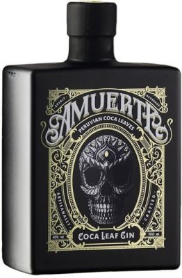 Amuerte Black Coca Leaf Gin 43% 70cl Car x6