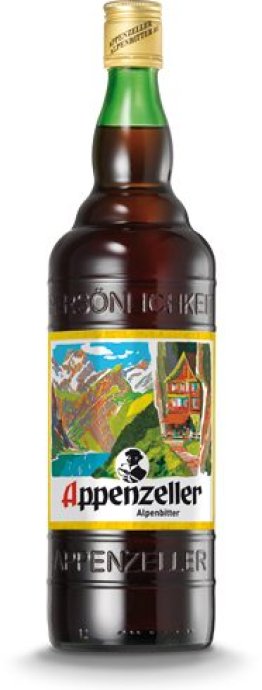 Appenzeller Alpenbitter 29% 100cl Car x6