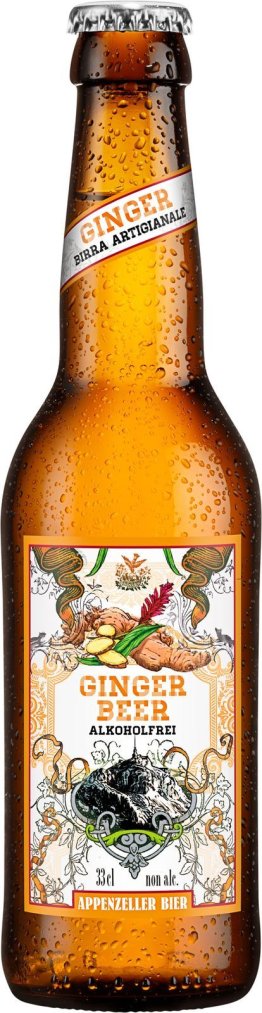 Appenzeller Ginger Beer alkoholfrei 6er 33cl Car x6