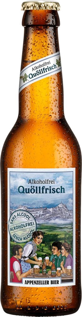 Appenzeller Quöllfrisch alkoholfrei * 33cl HARx24