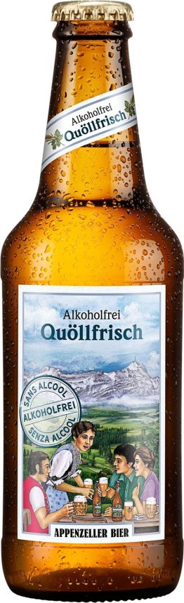 Appenzeller Quöllfrisch alkoholfrei * 33cl Car x10