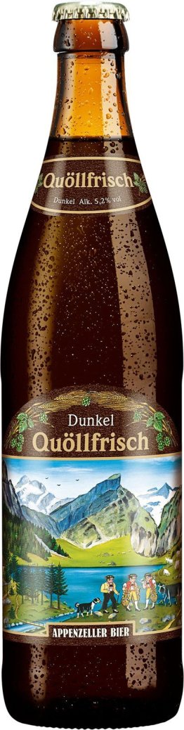 Appenzeller Quöllfrisch dunkel 50cl HARx20