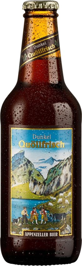 Appenzeller Quöllfrisch dunkel 6-Pack 33cl Car x6