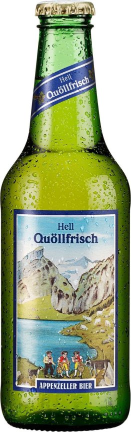 Appenzeller Quöllfrisch hell Carton 10er 33cl Car x10