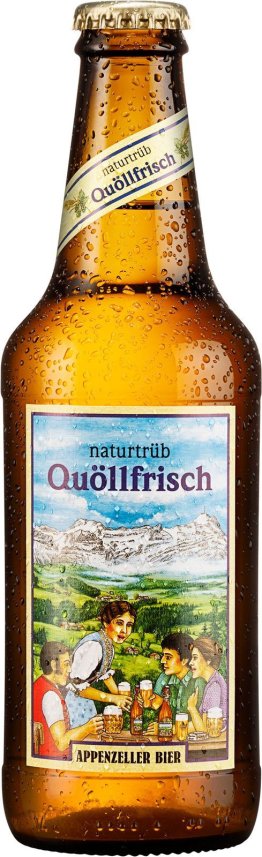 Appenzeller Quöllfrisch naturtrüb Carton 10er 33cl Car x10