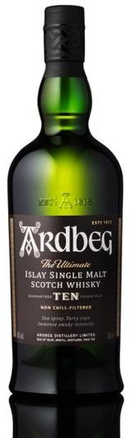 Ardbeg Single Malt Non Chill-Filtered 10 years 46% 70cl Car x6