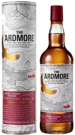 Ardmore Portwood 12 J. Single Malt 46% 70cl Car x6