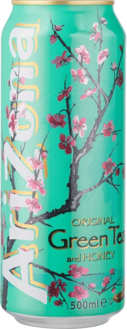 Arizona Green Tea mit Honig Dosen * 50cl Car x12