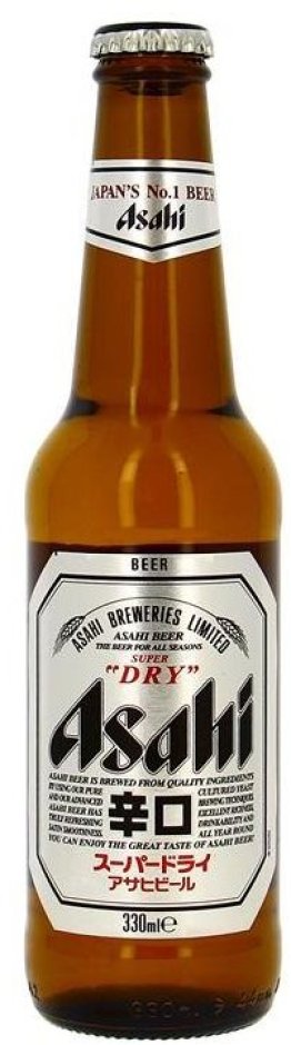 Asahi Super Dry Lager hell * 33cl Car x24