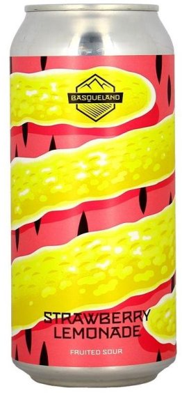 Basqueland Strawberry Lemonade Fruited Sour Dose 44cl Car x16