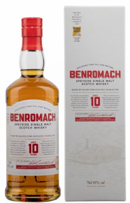 Benromach Single Malt 10 J. 43% 70cl Car x6