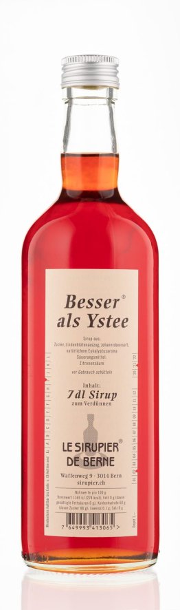 Besser als Ystee Sirup Le Sirupier de Berne * 70cl HARx15