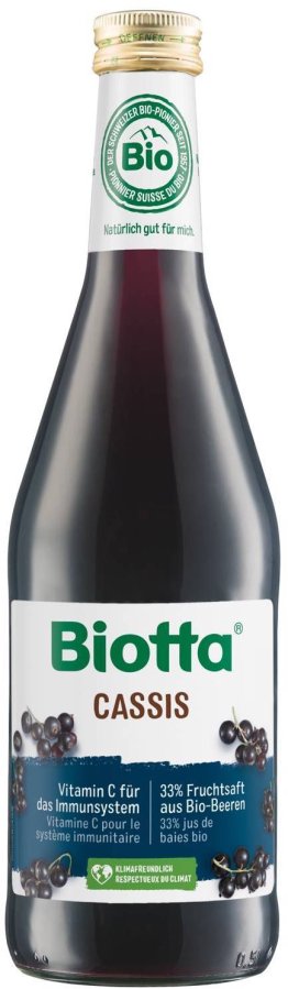Biotta Cassissaft * 50cl Car x6