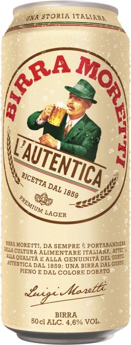 Birra Moretti Dose 50cl Car 4x6