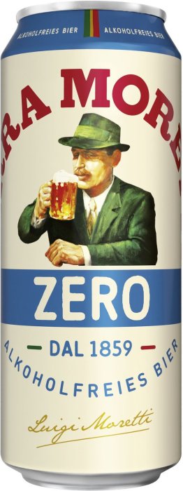 Birra Moretti Zero Dosen * 50cl Car 4x6