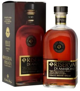 Bottega Grappa Riserva Amarone Privata Barricata 40% 70cl Car x6