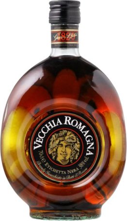 Brandy Vecchia Romagna 38% 70cl Car x6